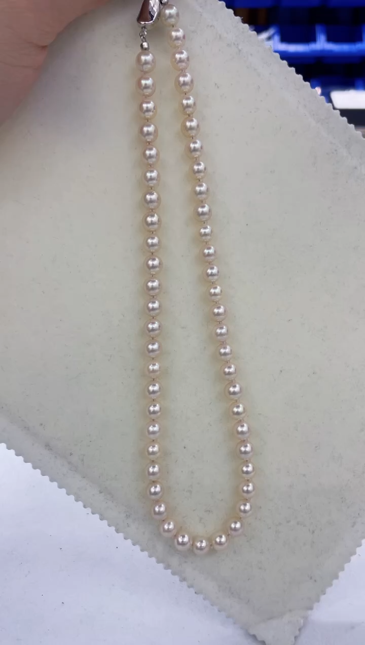 颈饰银S925镶嵌海水珍珠  