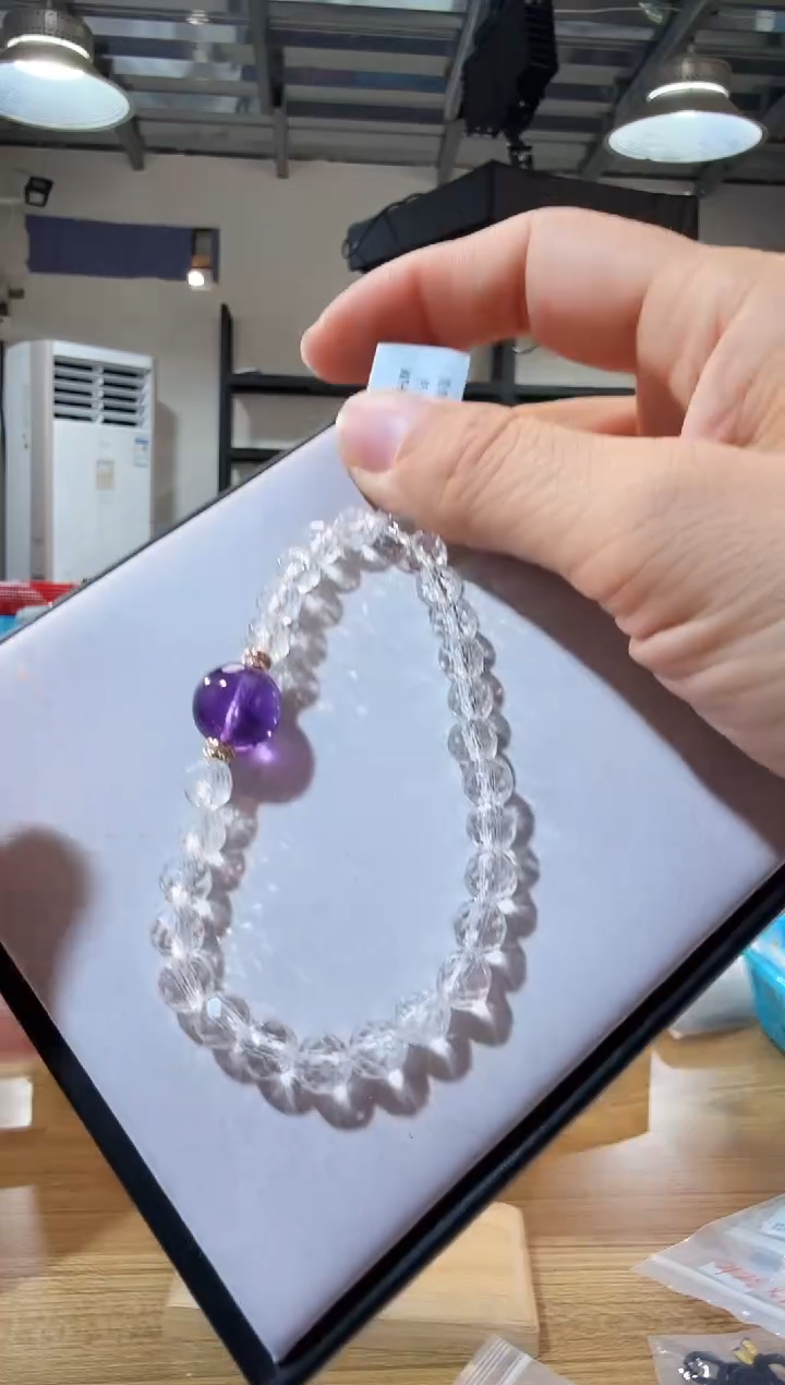 未镶嵌手链水晶优0271 约6mm