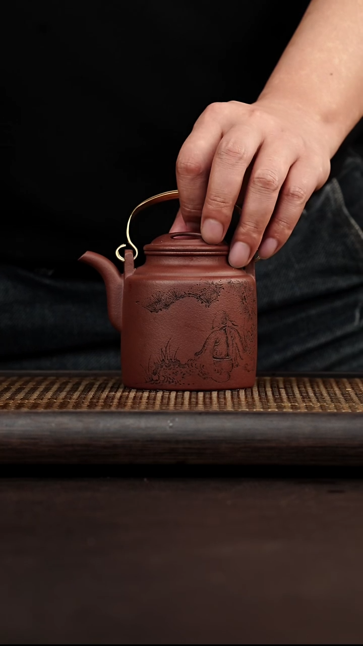 茶壶紫砂宜兴心悦紫砂  底槽清 洋桶