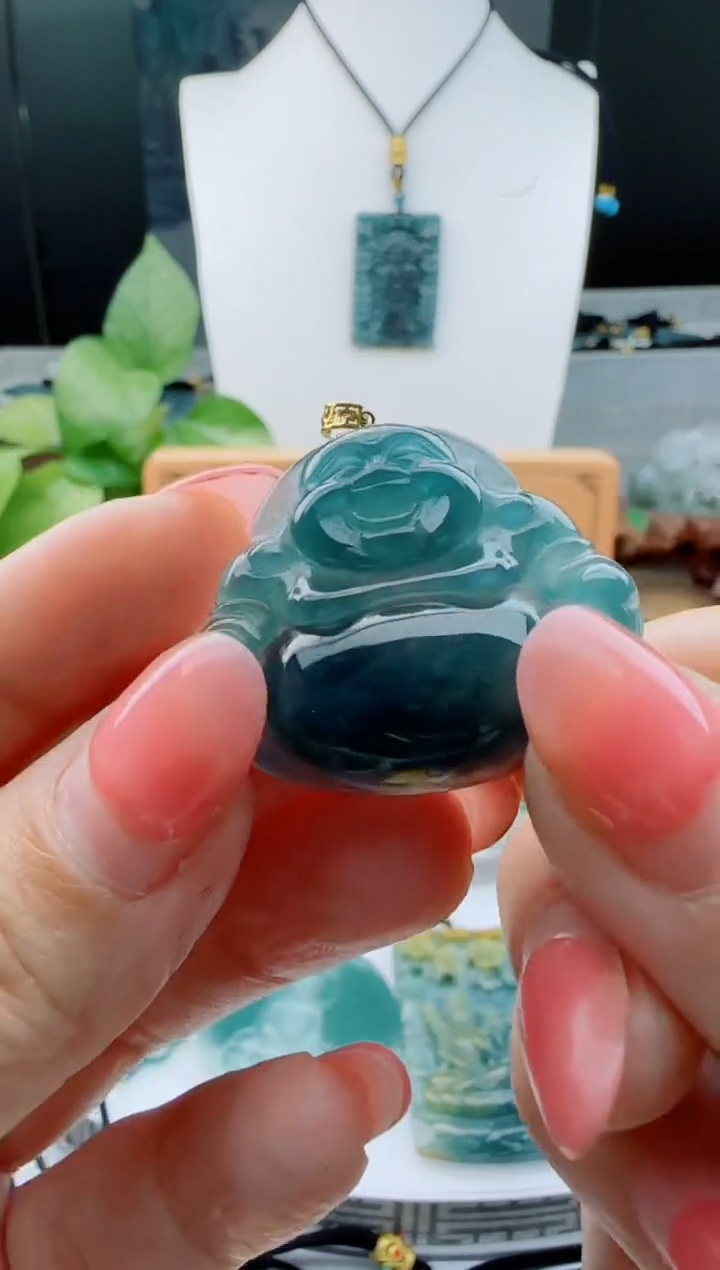 【闪购商品】翡翠颈饰18K金镶嵌11111111