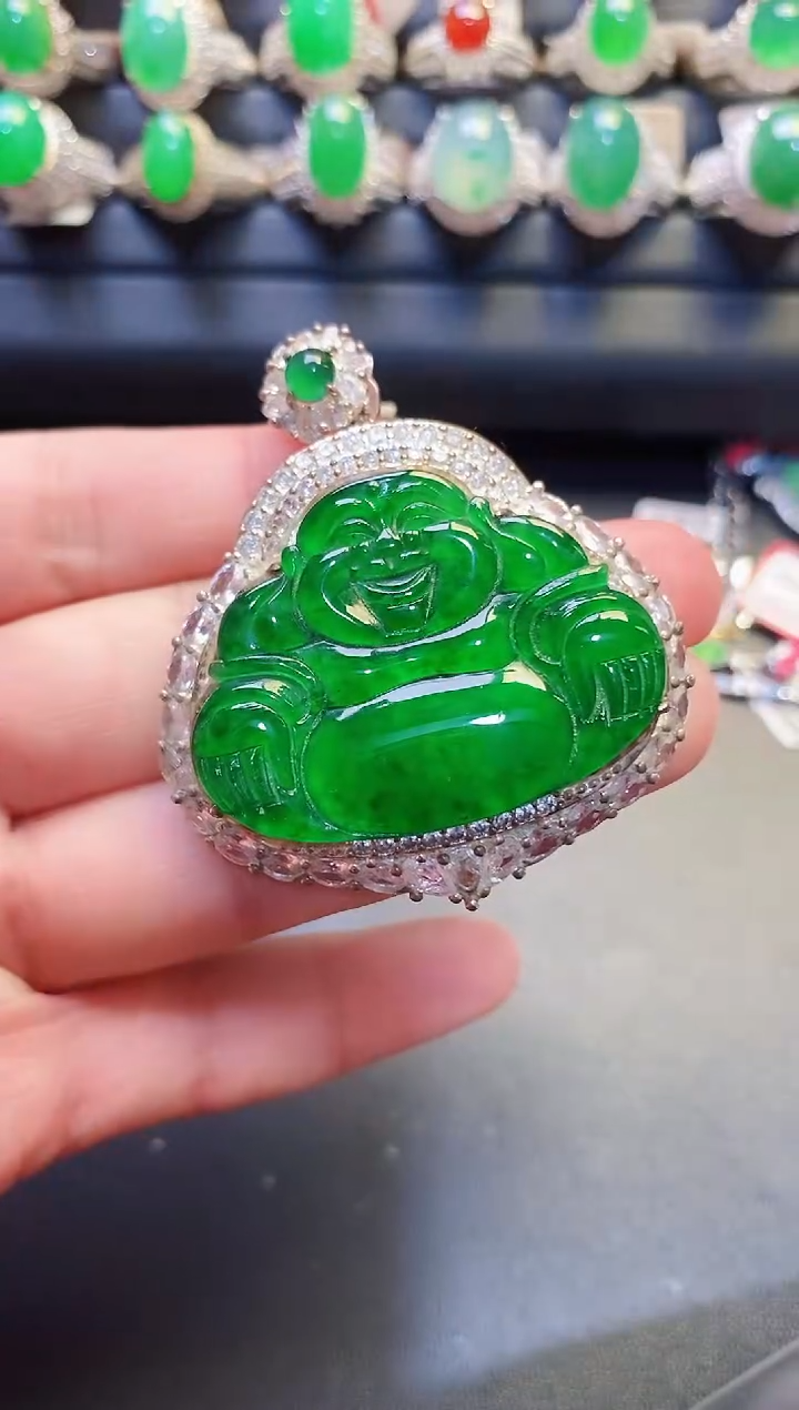 未镶嵌戒指翡翠天然