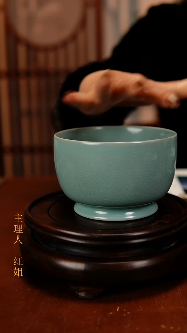 瓷片原产地原矿釉汝瓷