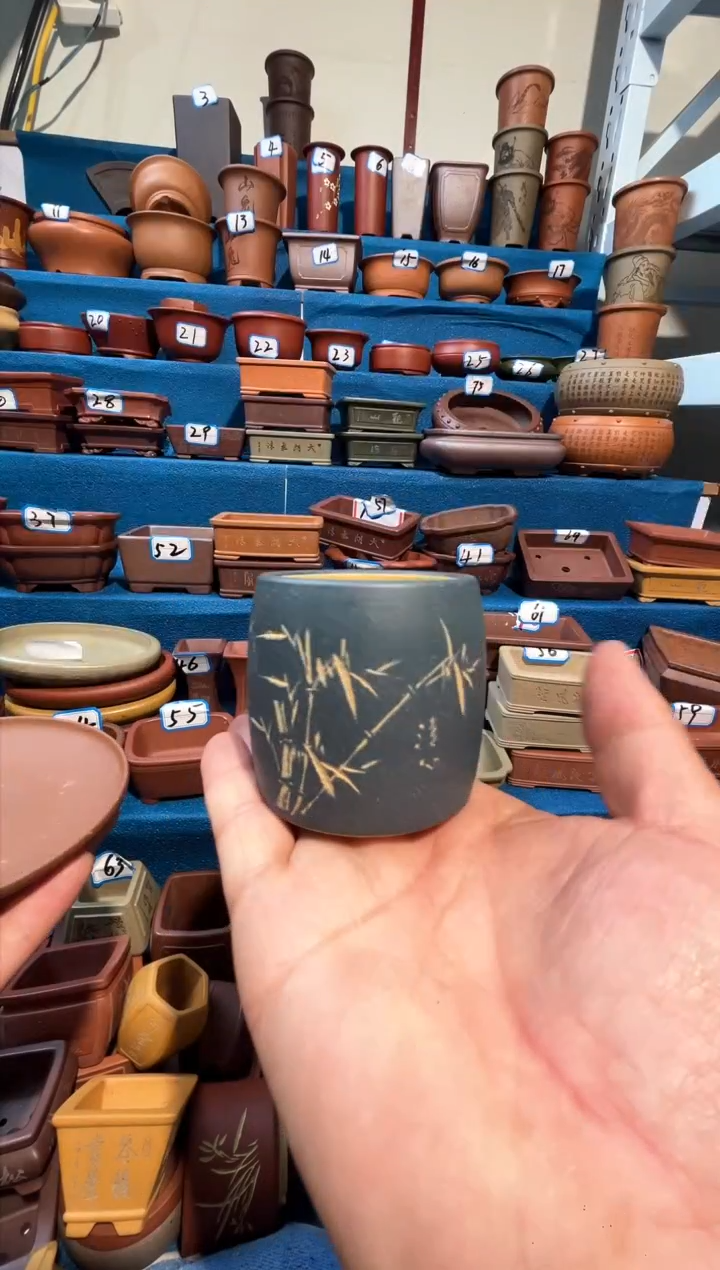 【闪购商品】紫砂紫砂花盆5.5*6