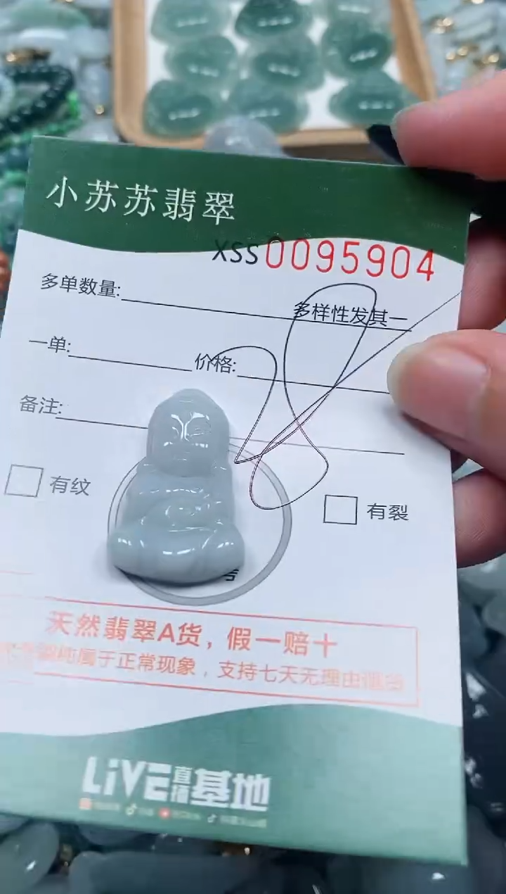 【闪购商品】翡翠颈饰未镶嵌闪购商品0095904