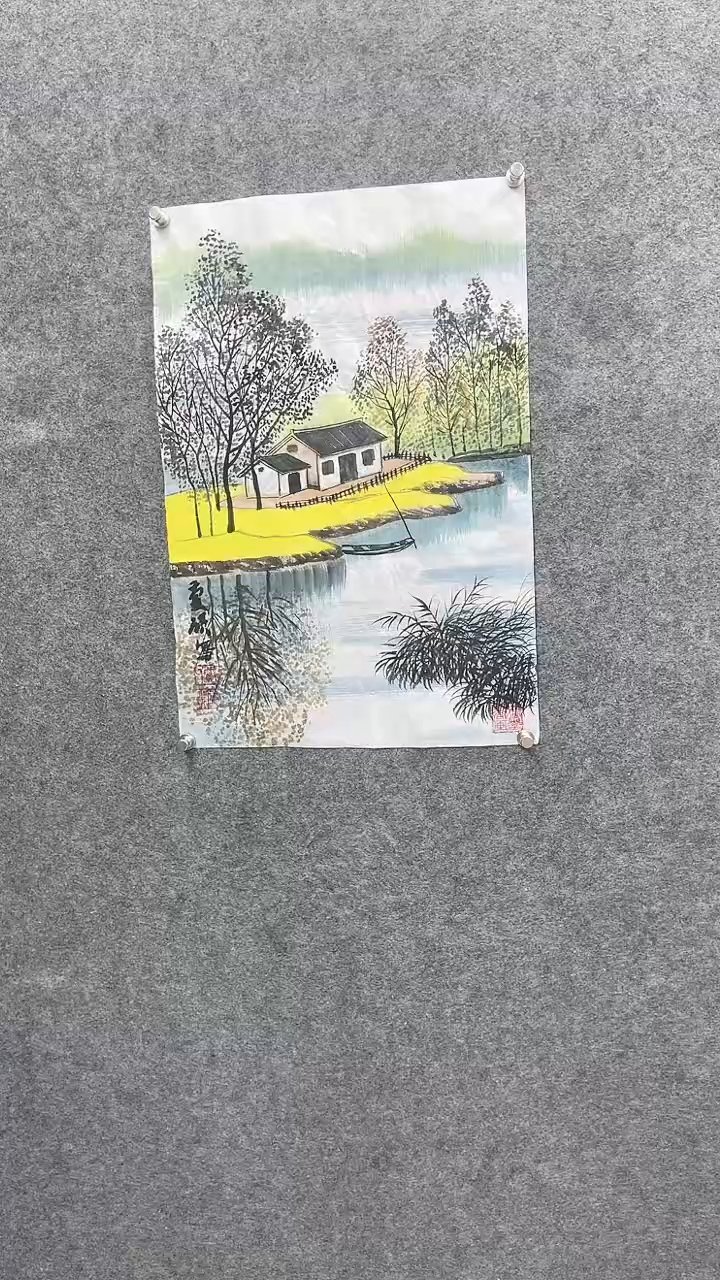 【闪购商品】国画贾庆硕风景国画