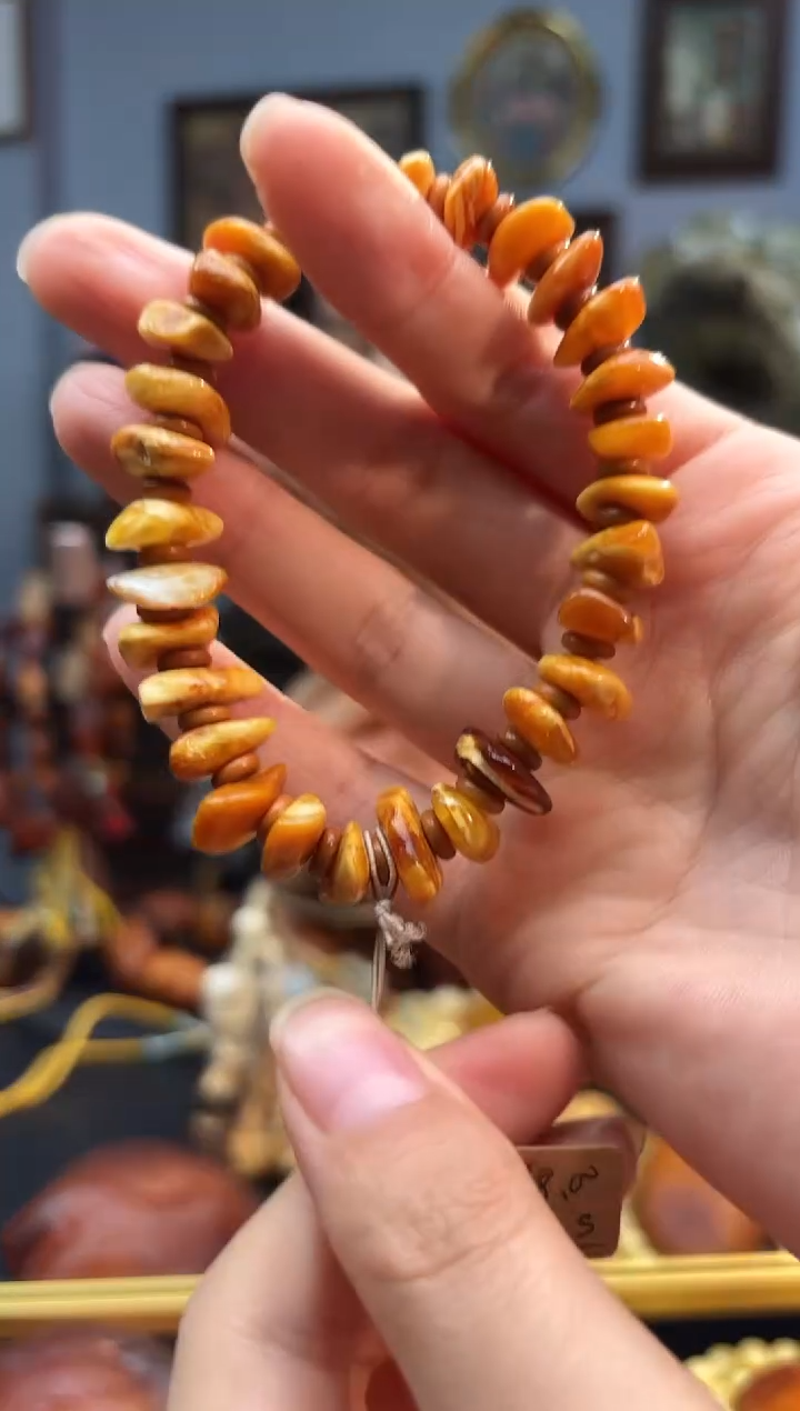 手串琥珀未镶嵌手串