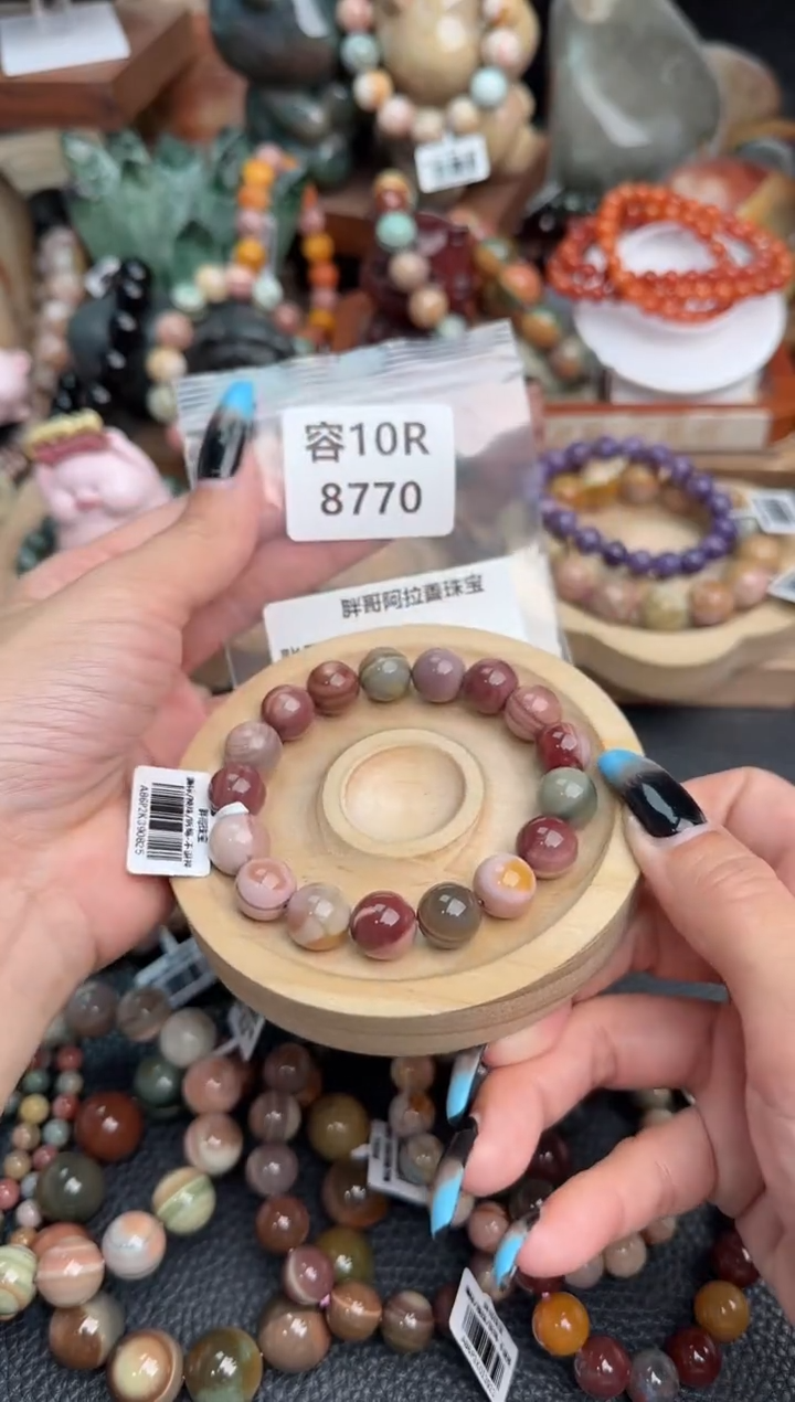 【闪购商品】石英质玉手链未镶嵌10R8770