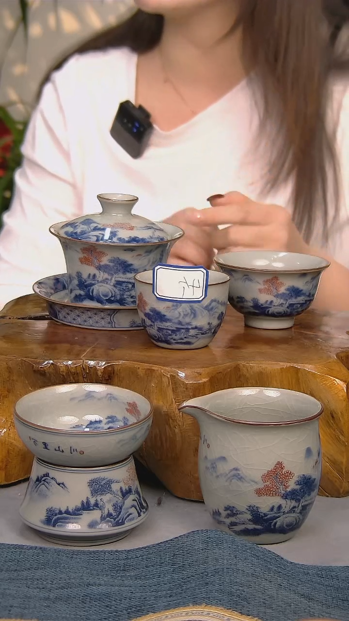 【闪购商品】简装家用款8件套 陶瓷家用茶具系列