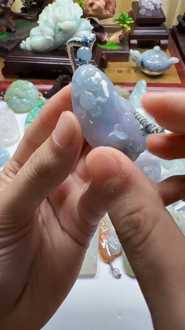 吊坠(不含链)未镶嵌翡翠1