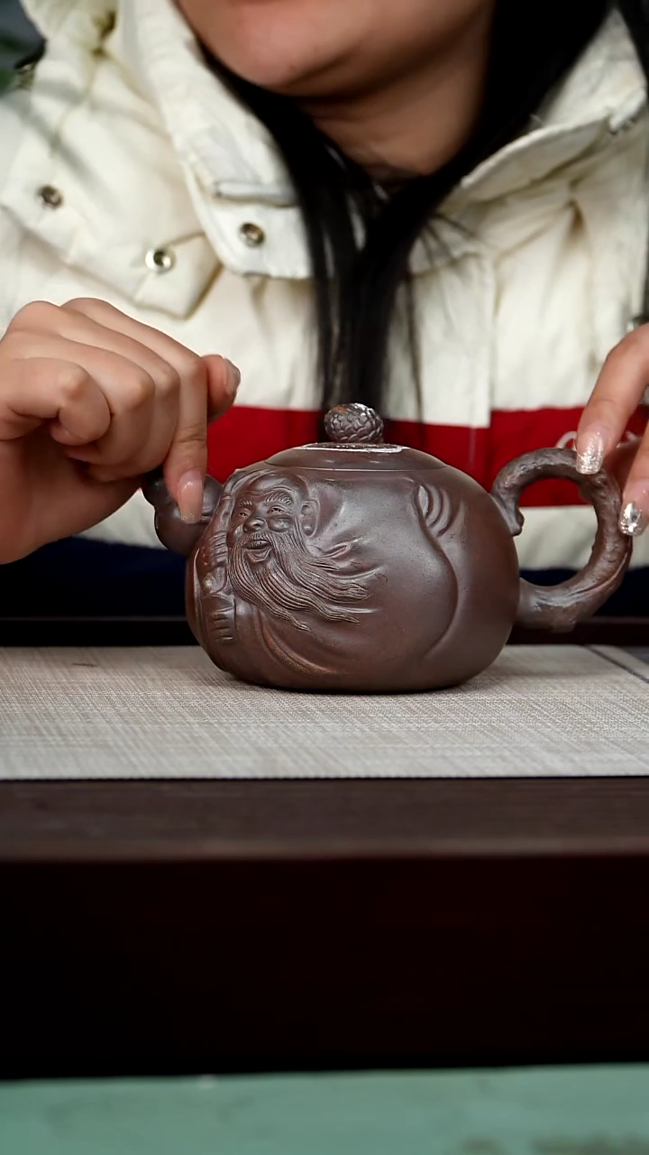 【闪购商品】宜兴原矿紫砂壶茶壶500C