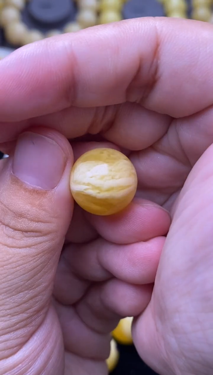 裸石琥珀未镶嵌 大小姐珠宝严选卡16mm12