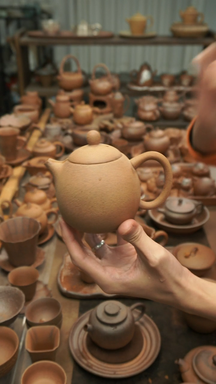 原矿老岩泥精工  龙蛋壶225ml