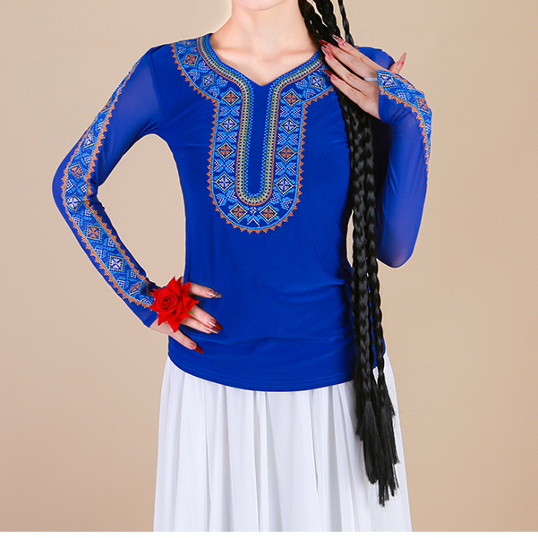 《孤品清货断码》福利女练功服艺考演出牛奶丝打底衫长袖舞服