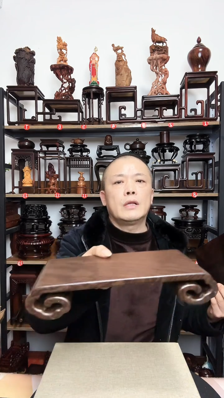 紫砂小*糊底座木底座底座