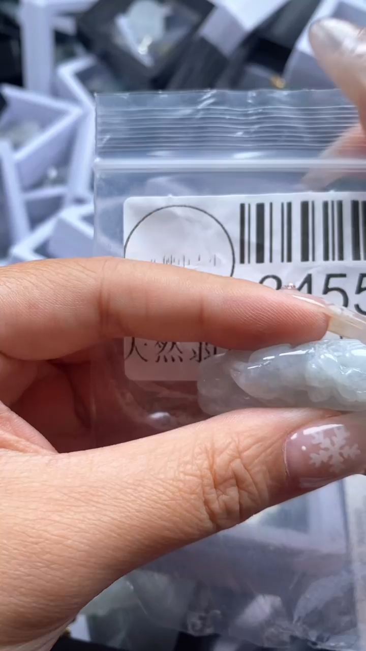 颈饰未镶嵌翡翠3455