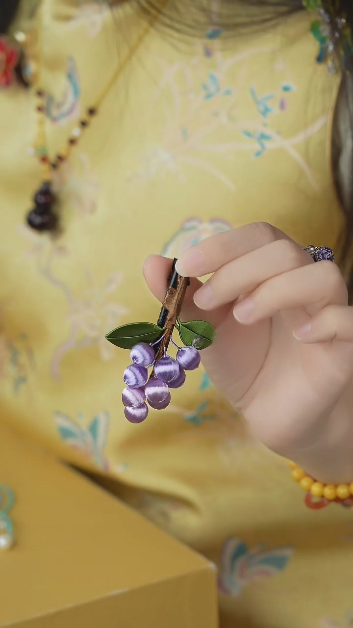 刺绣闪购纯手工非遗国风饰品