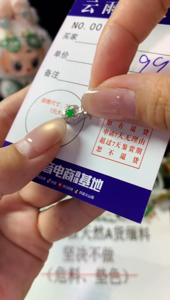 颈饰银S925镶嵌翡翠多样性发一