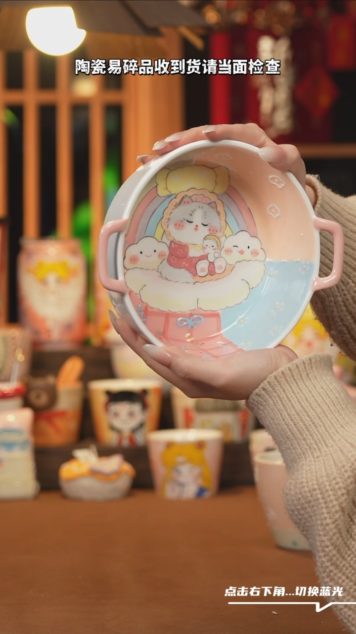 【闪购商品】摆件B589文创纯手工手绘