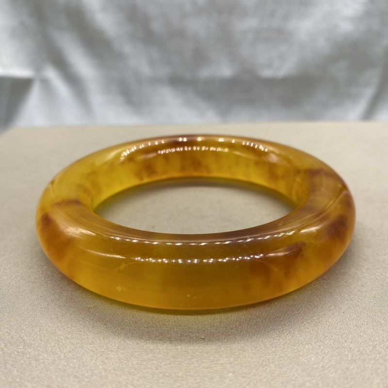 手镯 手镯 【落日熔金 流光照人】黄手镯Q551757