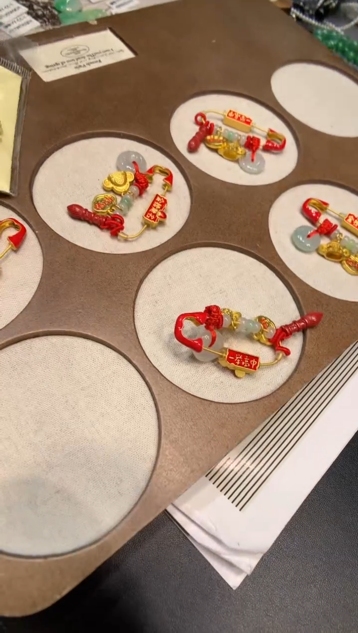 未镶嵌挂件翡翠平安扣 多样性发一件