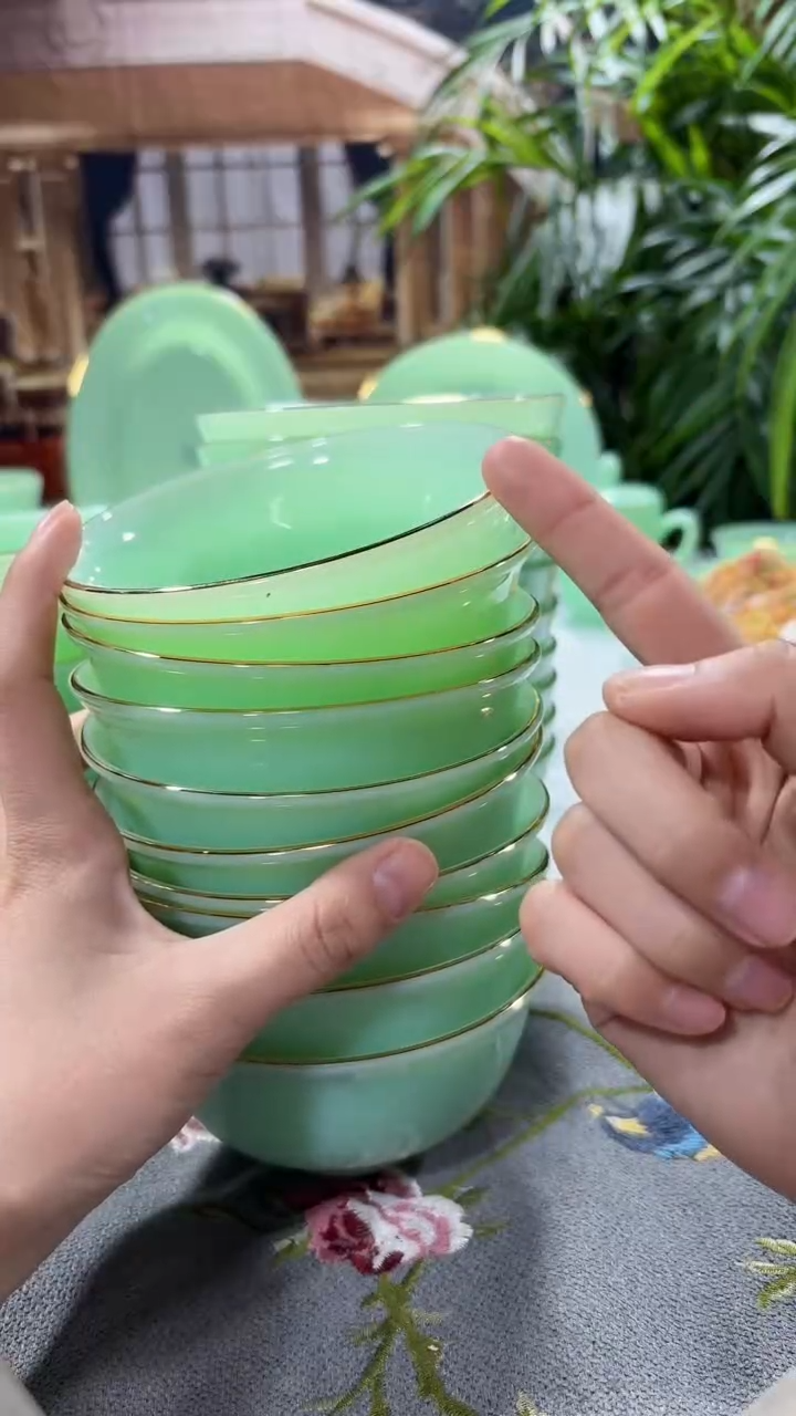 【闪购商品】...4.5英寸玉瓷碗10个口径11.5厘米 