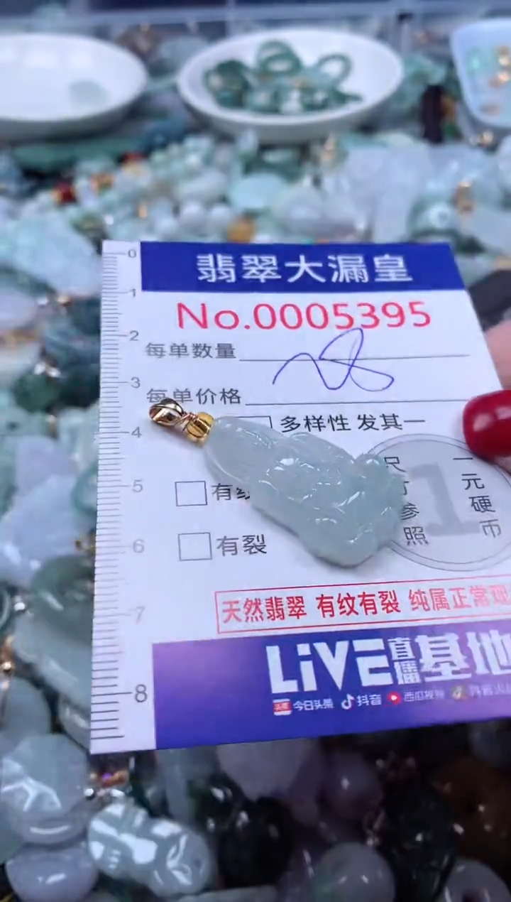 颈饰未镶嵌翡翠5395