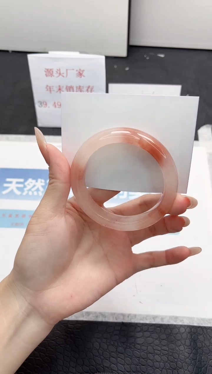 【闪购商品】石英质玉手镯未镶嵌Q22-55.4