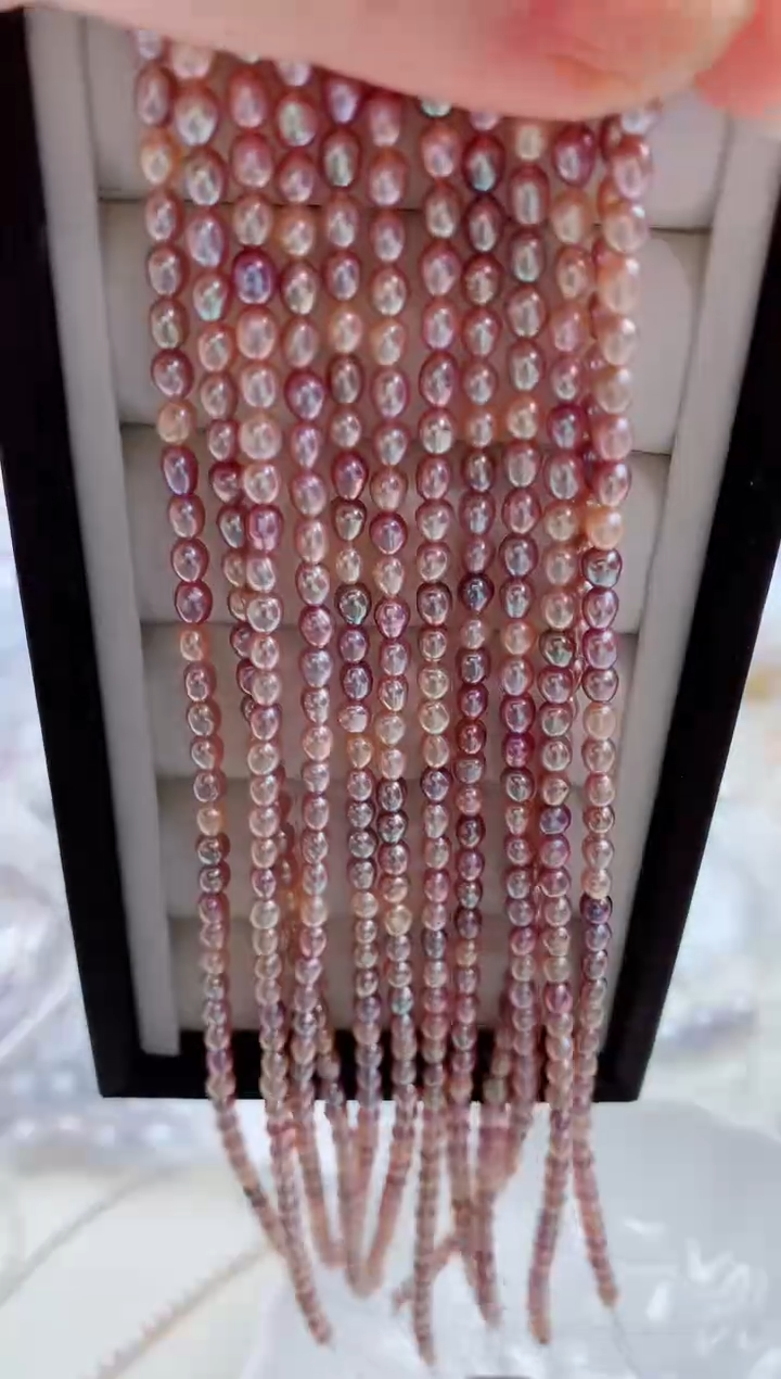 颈饰未镶嵌淡水珍珠多样性发其一不做扣头（非无瑕）