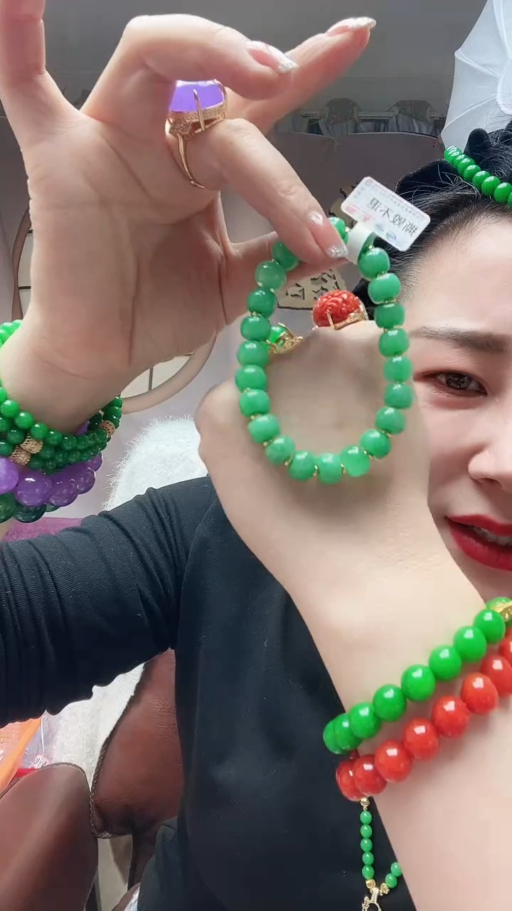 【闪购商品】翡翠手链未镶嵌C3号