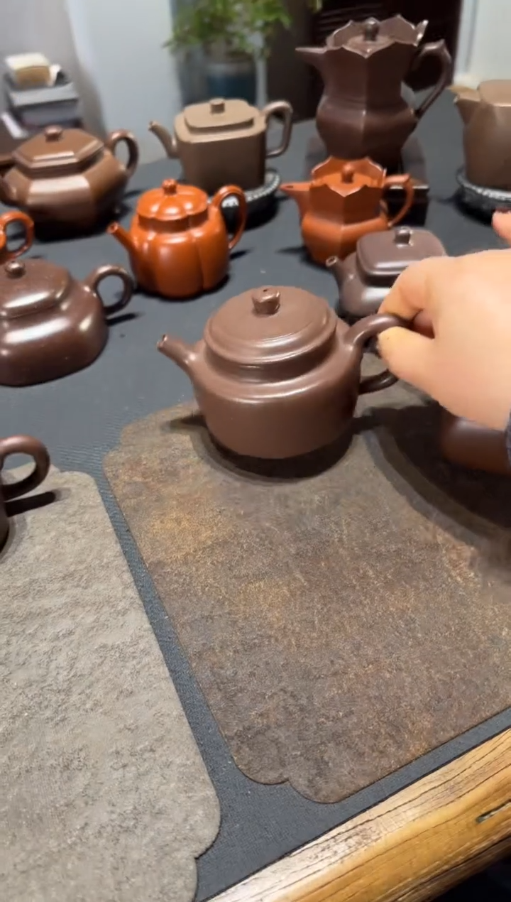 【闪购商品】紫砂茶壶德钟 天青