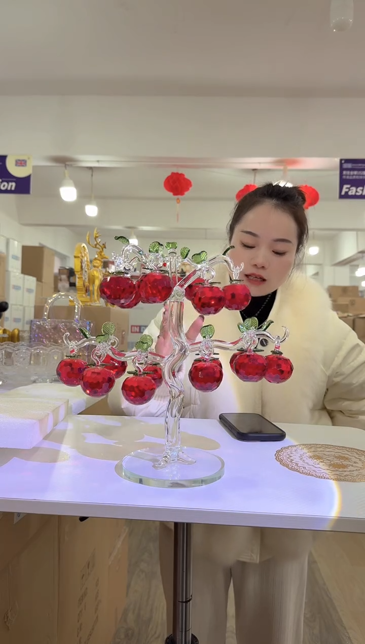 【闪购商品】无铅玻璃甄选花器-z-早