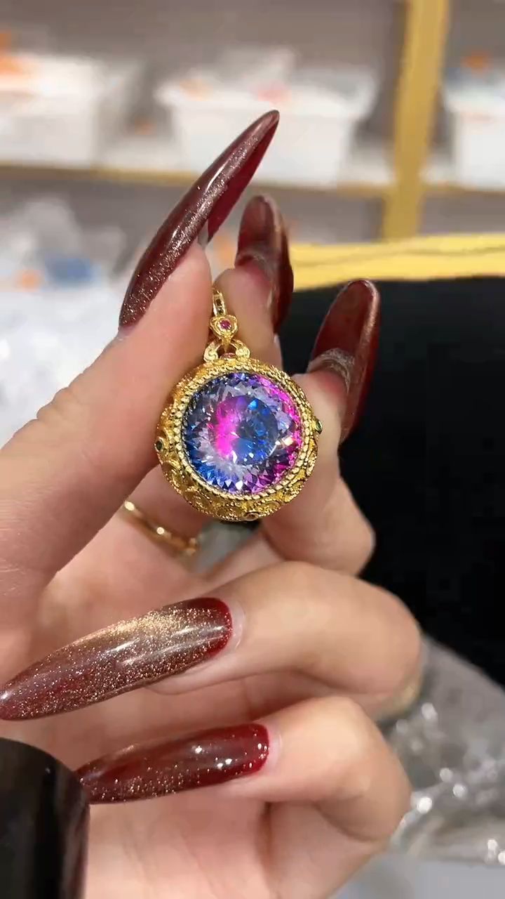 【闪购商品】合成钻石合金q769时尚气质饰品