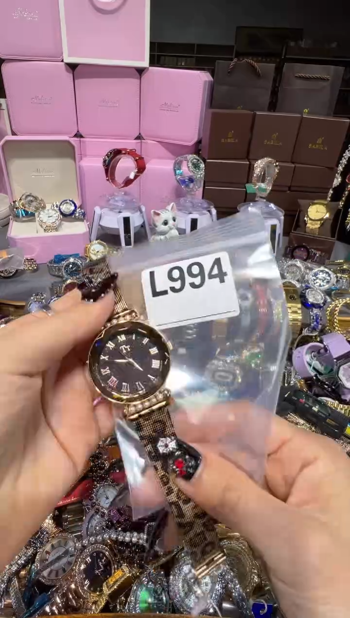 石英机芯不锈钢不锈钢直播定闪专用