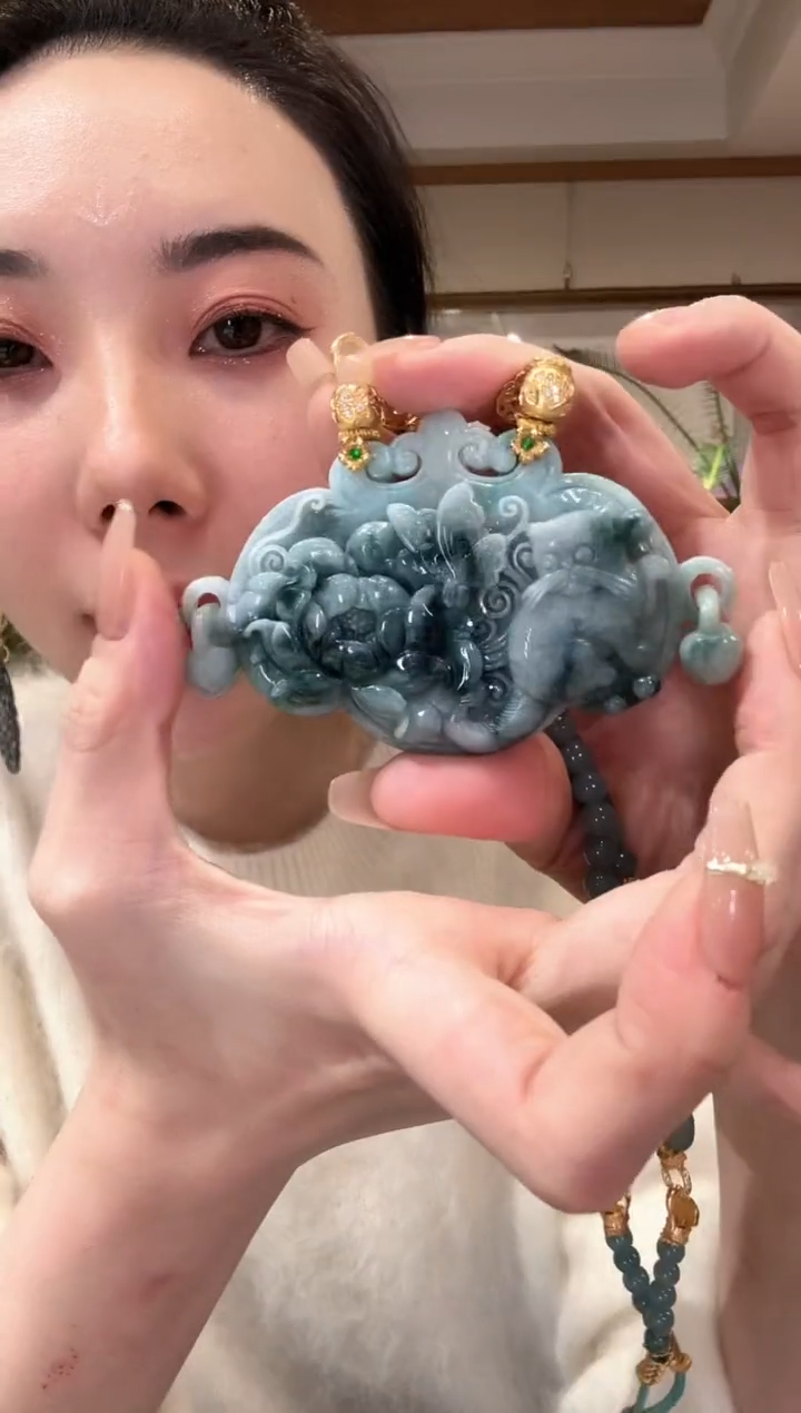 【闪购商品】翡翠颈饰未镶嵌国风