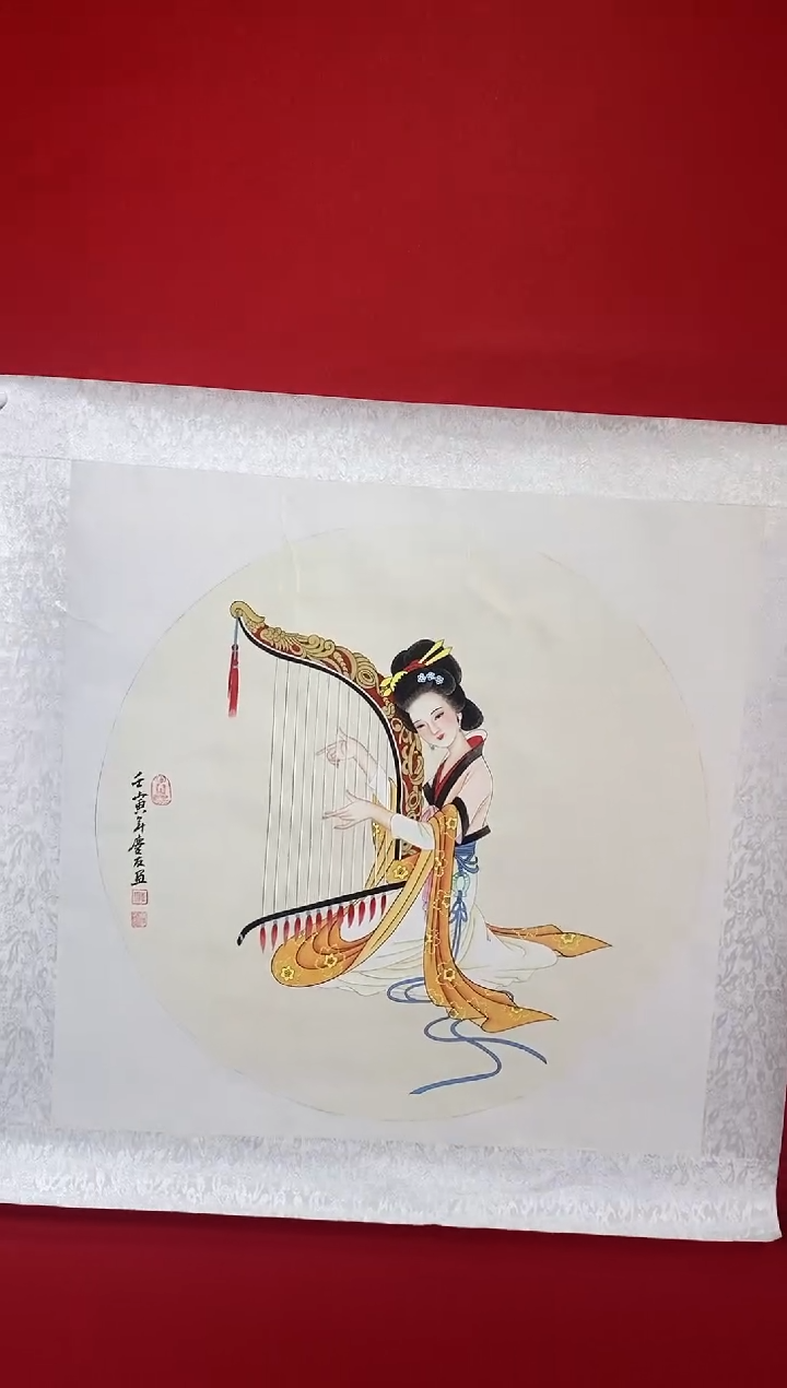【闪购商品】国画LQY1749洋李庆友老师