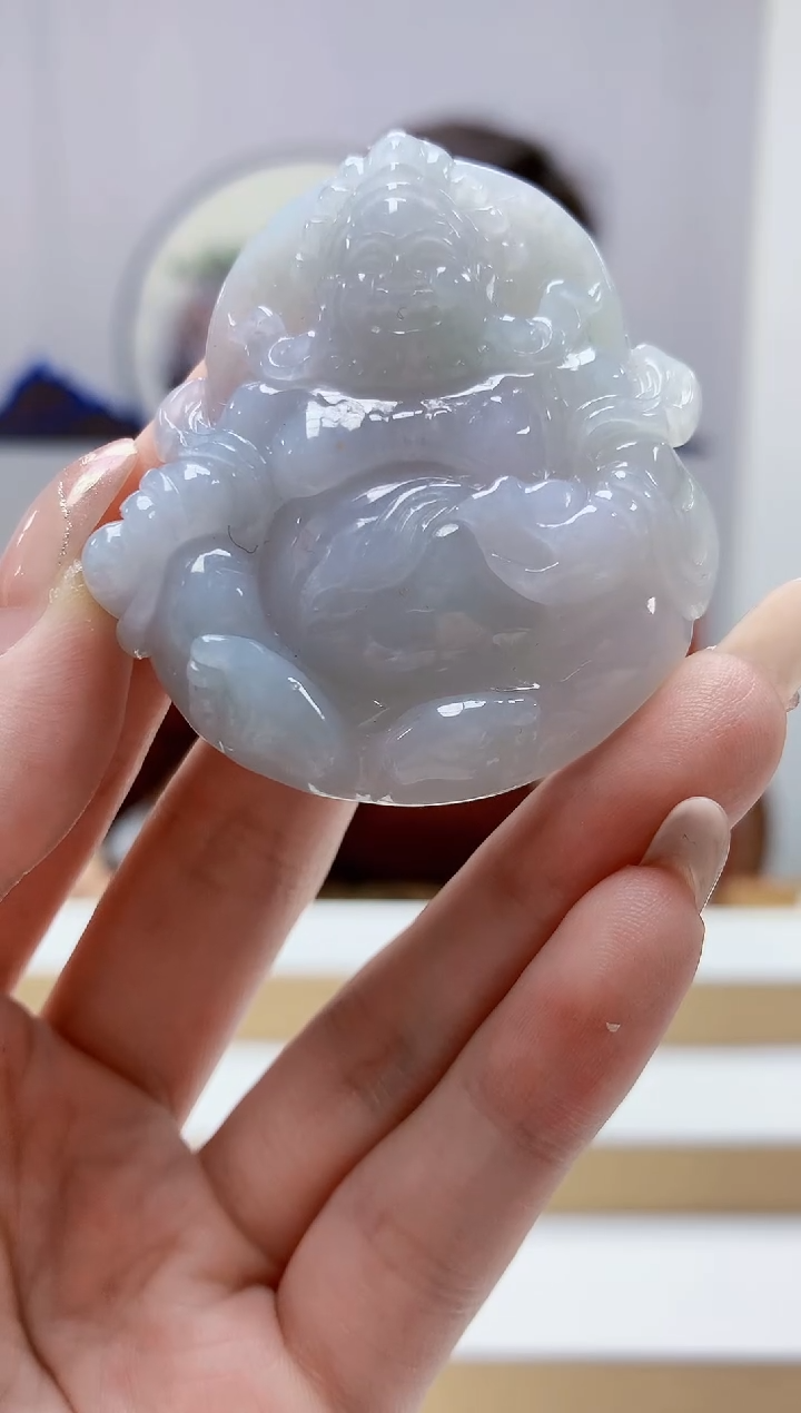 未镶嵌定制翡翠4829jw-毛货挂件29