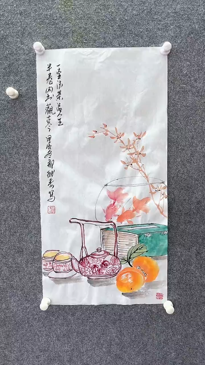 【闪购商品】国画手绘、、、、、