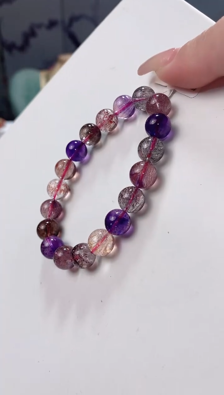 【闪购商品】水晶超七单圈10*未镶嵌多人多样性发其一