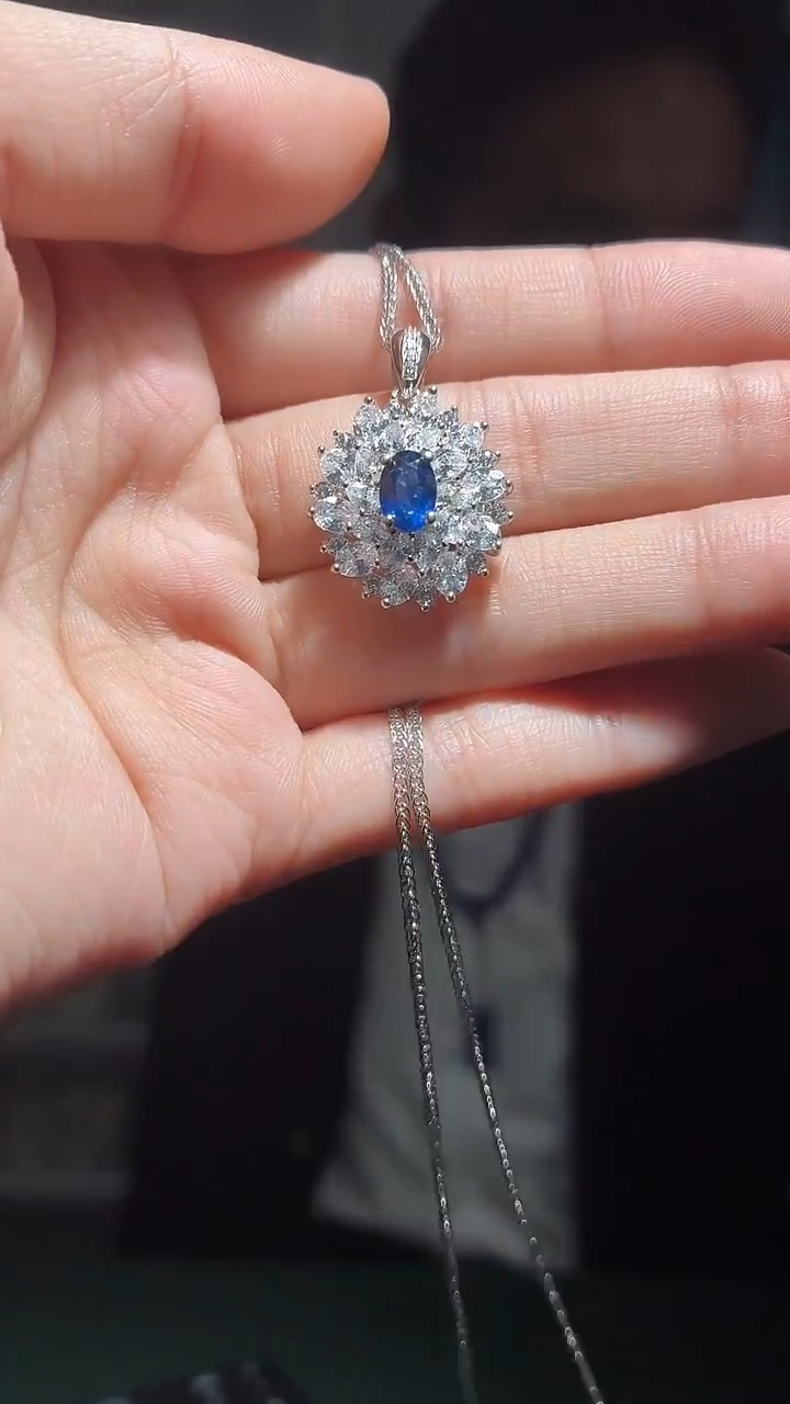 其他蓝宝石银S925镶嵌（扎德严选）