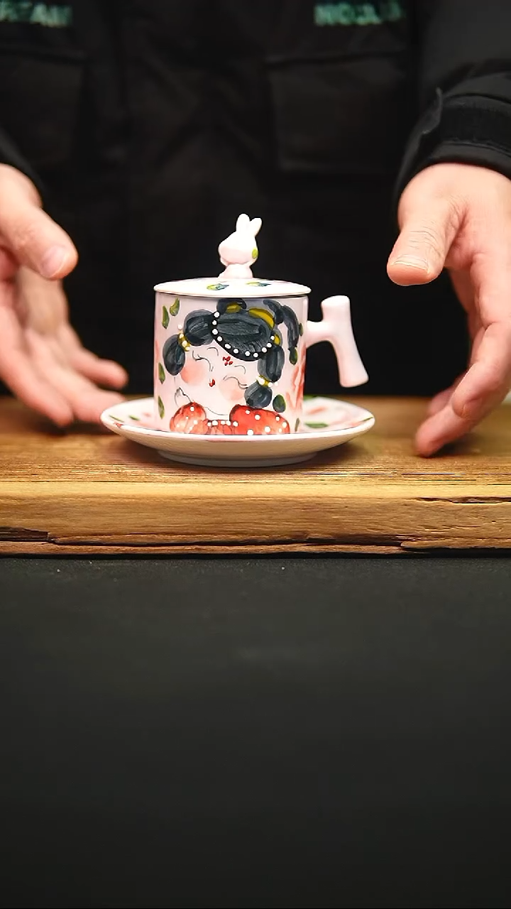 @@陶园瓷舍@@纯手工手绘@高温釉下彩