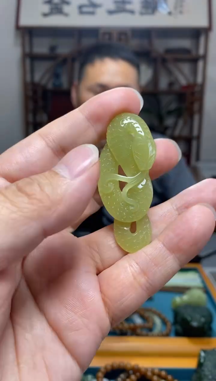 和田玉未镶嵌挂件111