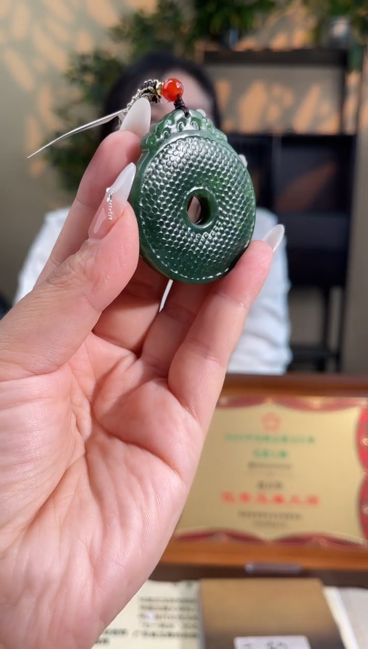 和田玉未镶嵌颈饰多样性拍一发一14086