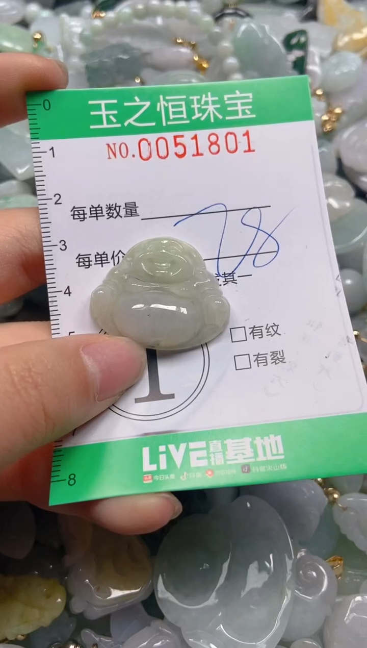 【闪购商品】翡翠颈饰未镶嵌闪购0051801