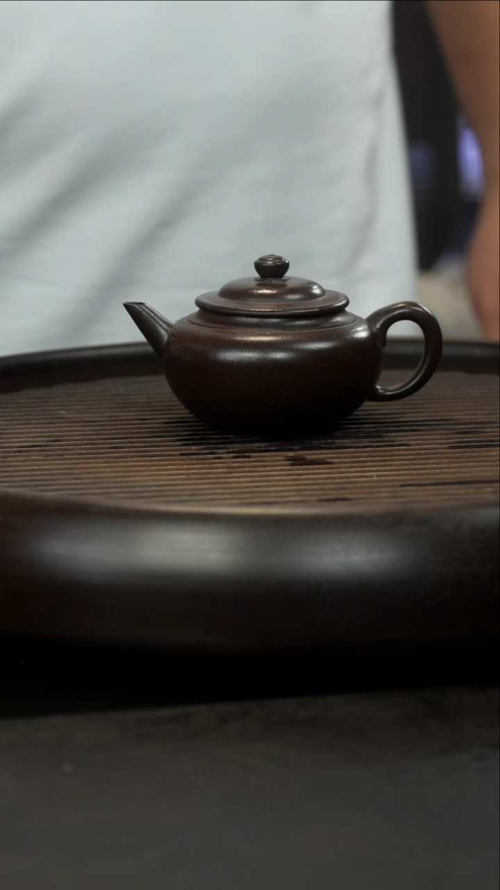 茶壶紫砂上腰圆壶 紫砂