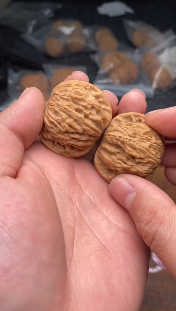 【闪购商品】文玩核桃把件G156号37尺磨盘