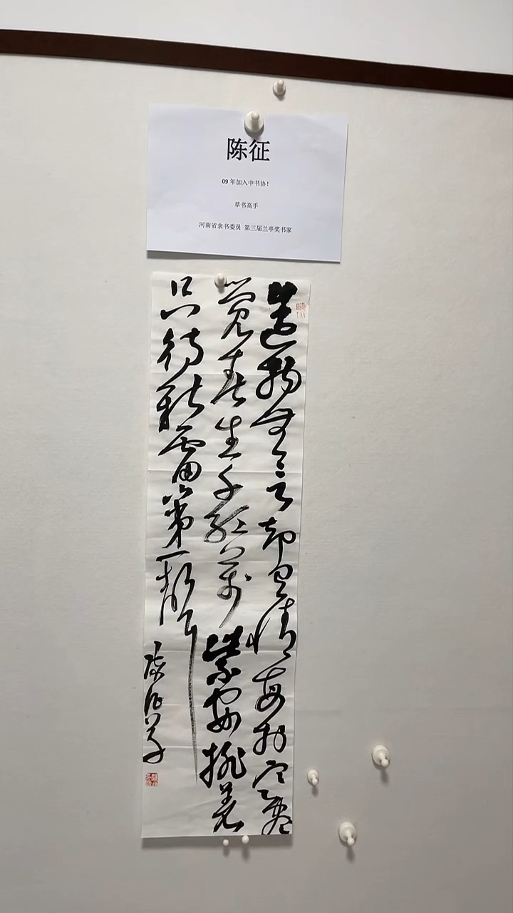 书法书法陈征老师