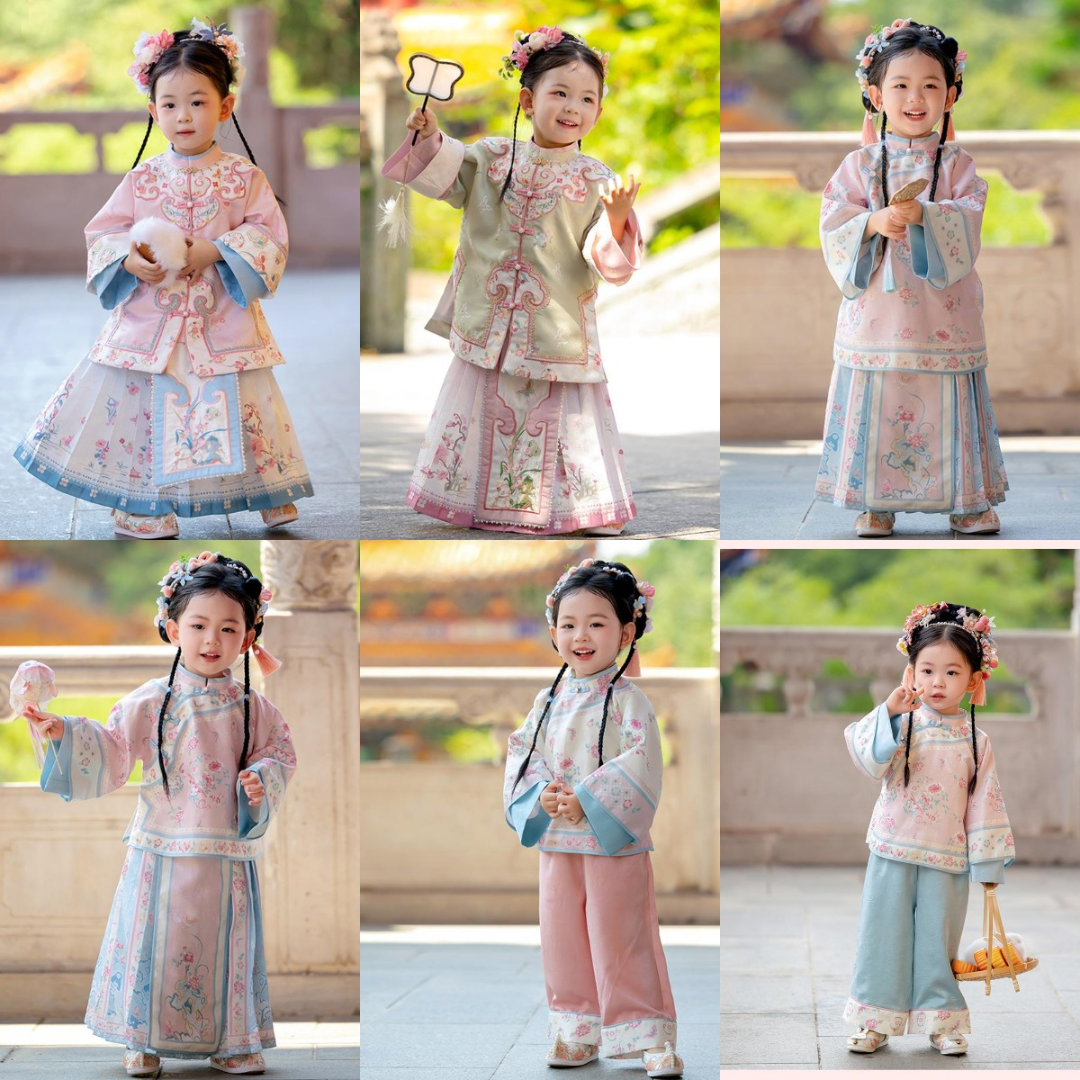 萌乎【小海兰+锦黛】春秋季国风汉元素清汉女萌娃穿搭-243308