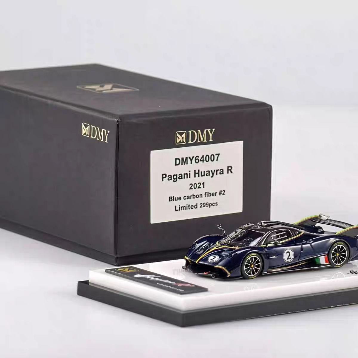 壹号潮玩:现货dmy1:64树脂帕加尼花雅R汽车模型