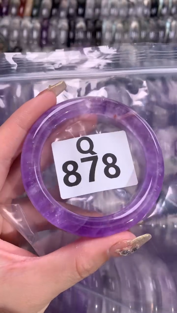 【闪购商品】水晶水晶手镯未镶嵌878-52