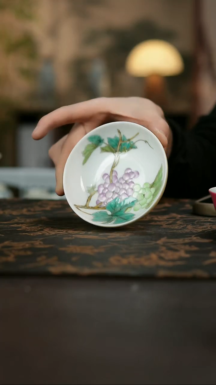 景德镇陶瓷杯碗柴烧多人